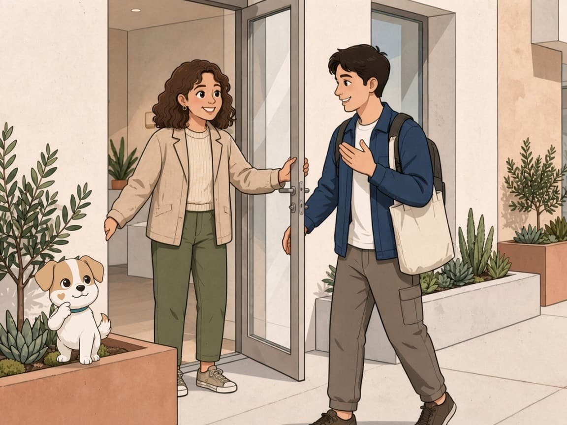 Illustration du chapitre 2 : Politesse & petits échanges